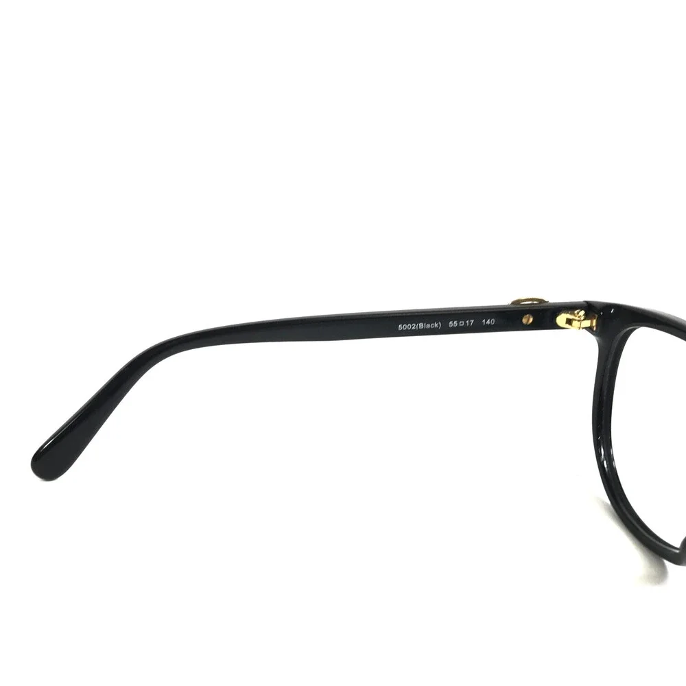 Coach Eyeglasses Frames HC6182F 5002 Shiny Black Gold Square Full Rim 55-17-140 - Picture 10 of 12